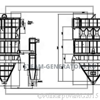 Чертеж циклона БЦ Р-512-2-(6x8)